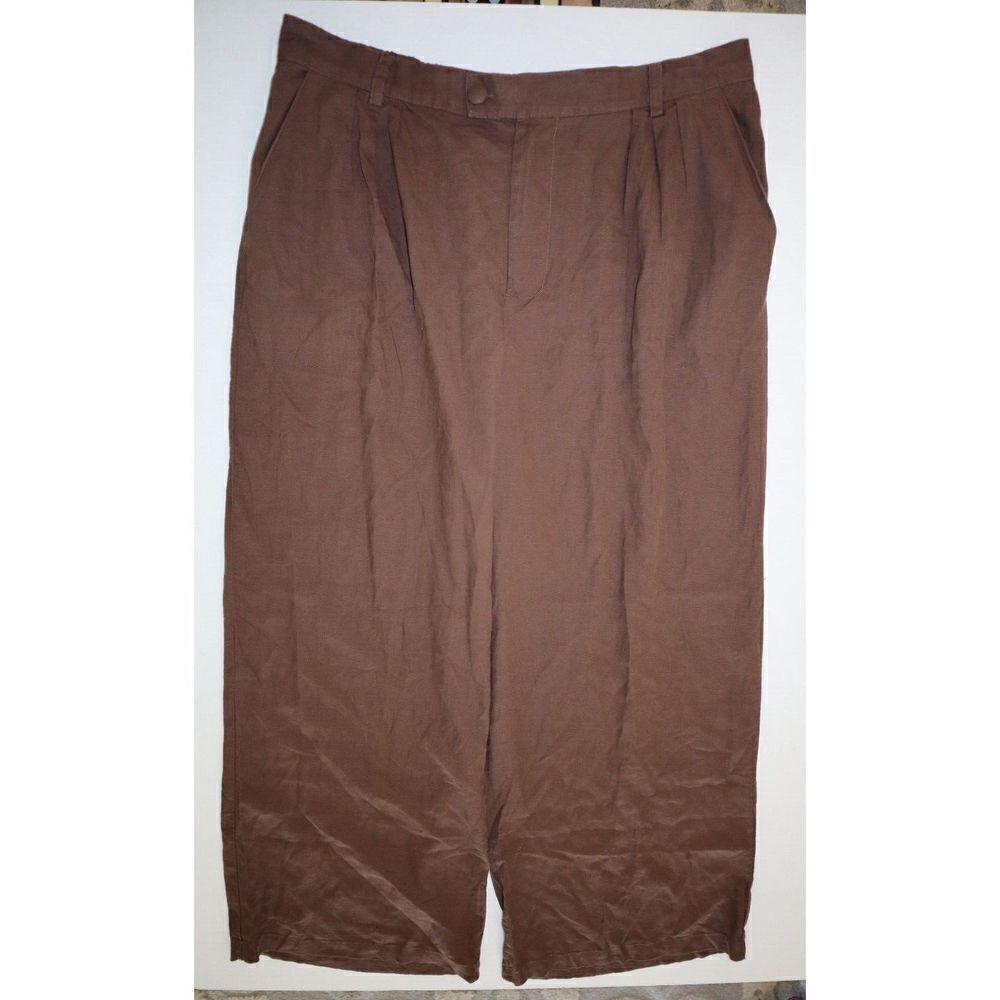cotton:On 2052710-03 Women's Sz 14 Acorn Brown Trendy Curve Eve Pants